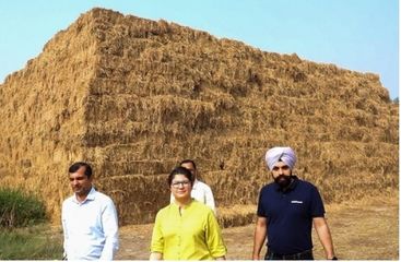 Ramnagar Village Sitapur — farmer training session
